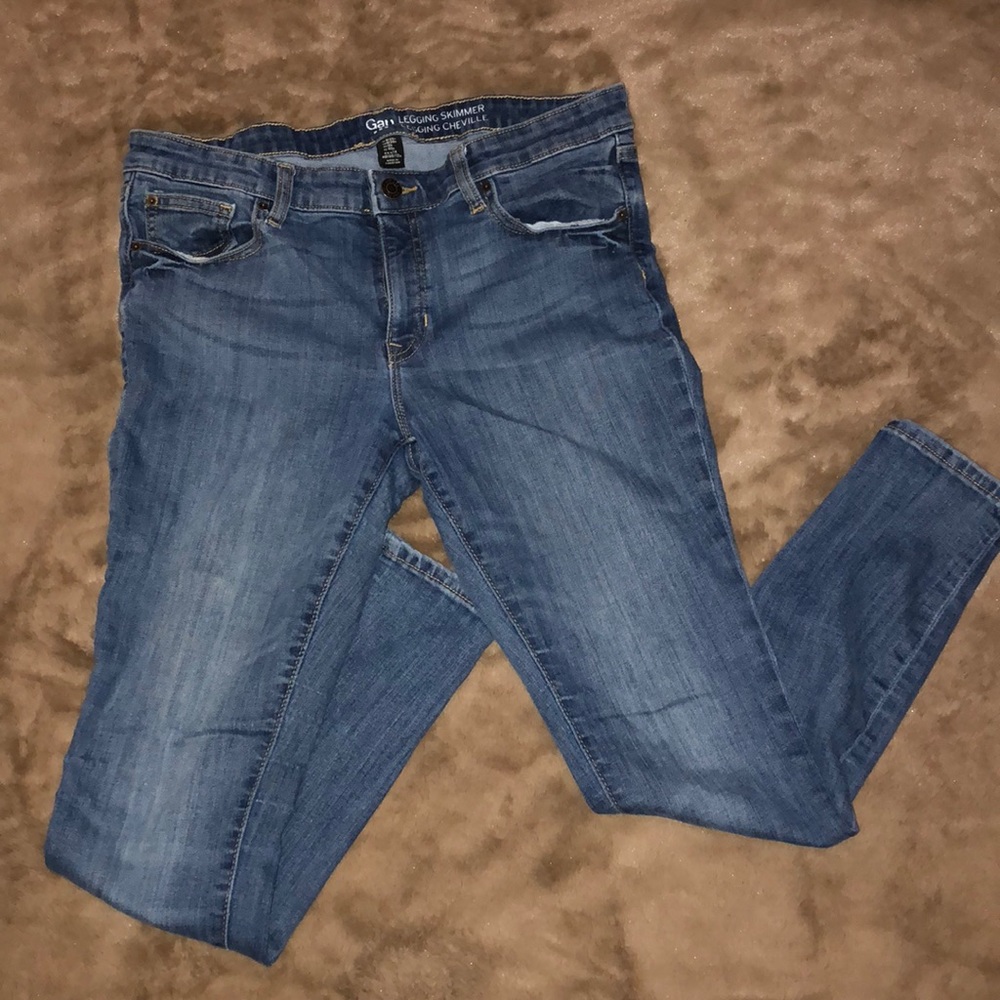 GAP Jean leggings.